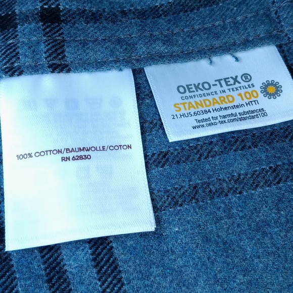 🆕Lands' End X Blake Shelton Traditional Fit Flagship Flannel Shirt Size XL Tall - Picture 6 of 8